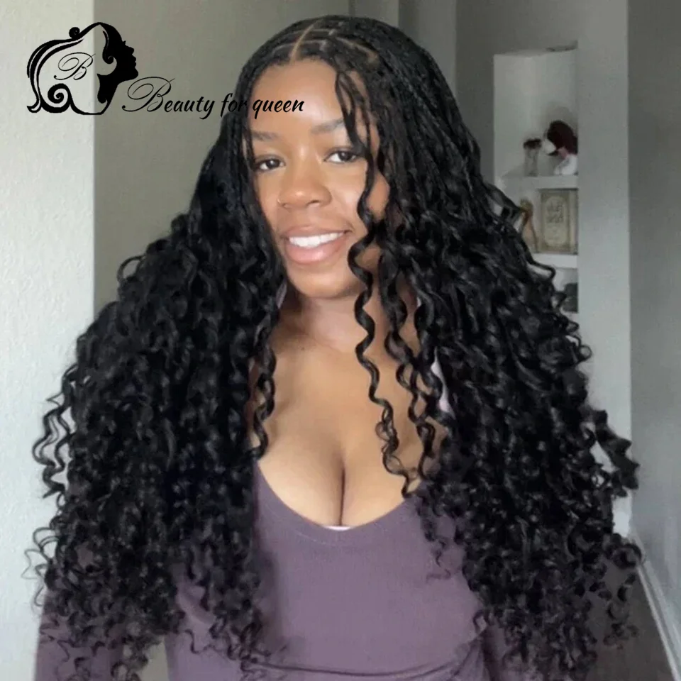 Cosplay Curly Wavy Wig Colored 13x4 HD Lace Front Customize Human Hair Wig For Women Glueless Wear And Go Glueless Ready‑To‑Wear