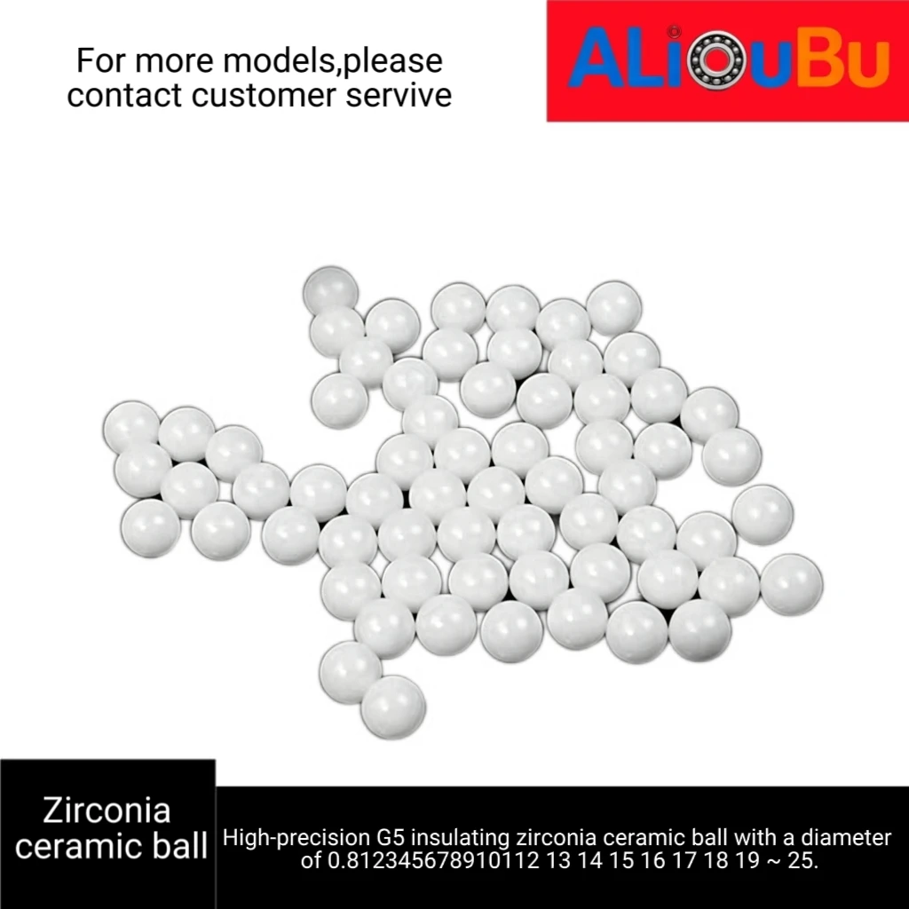 High-precision G5 insulating zirconia ceramic ball with a diameter of 0.8 1 2 3 4 5 6 7 8 9 10 11 12 13 14 15 16