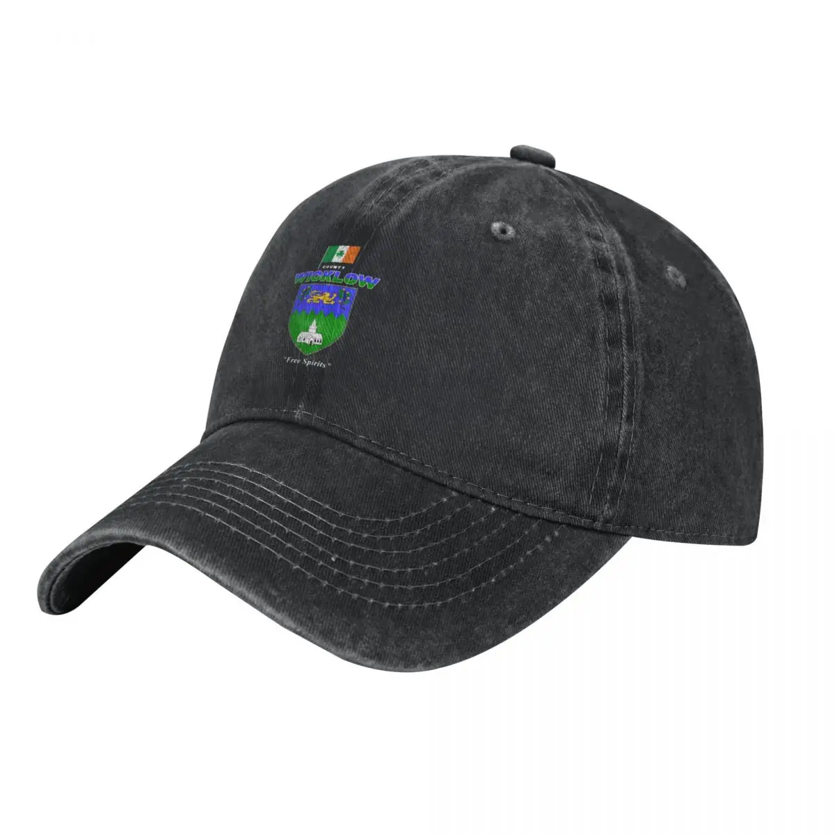 COUNTY WICKLOW IRELAND - OFFICIAL CREST Baseball Cap Horse Hat Luxury Brand tea Hat For Girls Men's