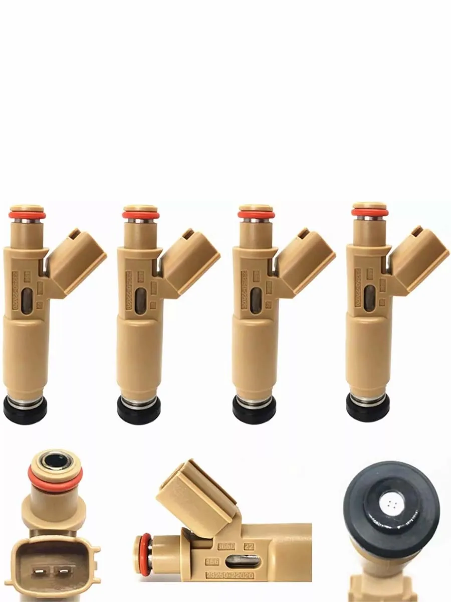 

4x Fuel Injectors 23250-22020 23209-22020 for Toyota Corolla Avensis Celica Rav4 1.8LTR 1ZZFE 23250-22070 23209-22070 842-12264