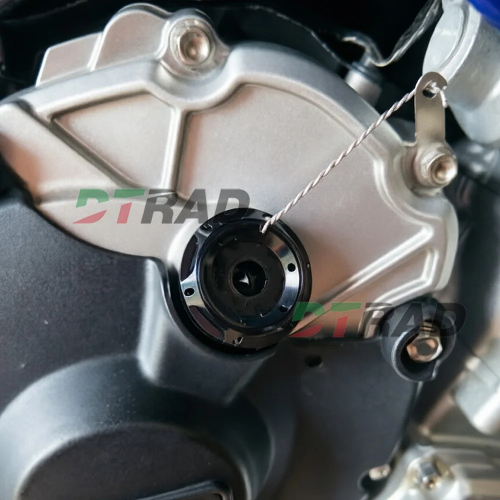 M27*3 CNC Aluminum  Engine Oil Filler Plug Cap For YAMAHA YZF-R1 YZF-R3 YZF-R7 YZF-R6 R25 2024 2025 2026 Motorcycle Accessories