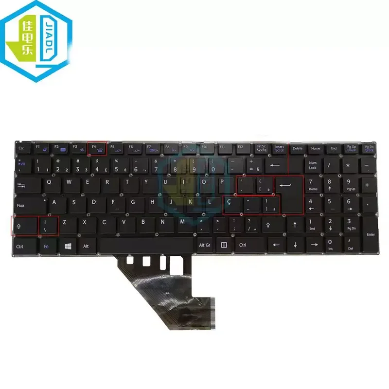 Teclado JDL para Sony SONY FE15 TECLDO VAIO VJFE52F11X con retroiluminación LA BR