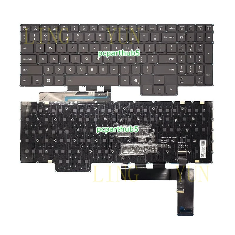 

Клавиатура US для Lenovo Legion 5 15AHP10 15AKP10 15IAX10 15IRX10 Y7000P R7000P 2025