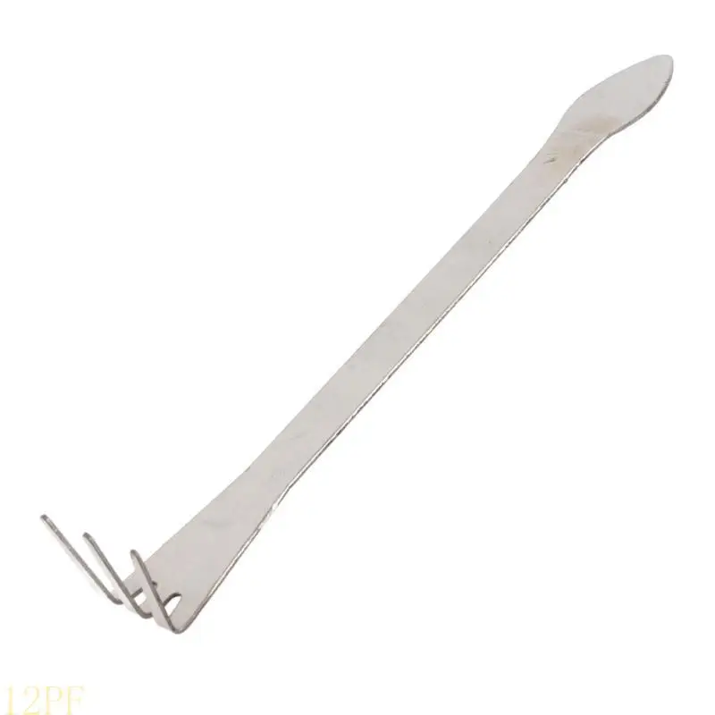12PF Lightweight 3 Prong Steel Bonsai Rakes Bonsai Tree Rakes Tool for Soil Loosening