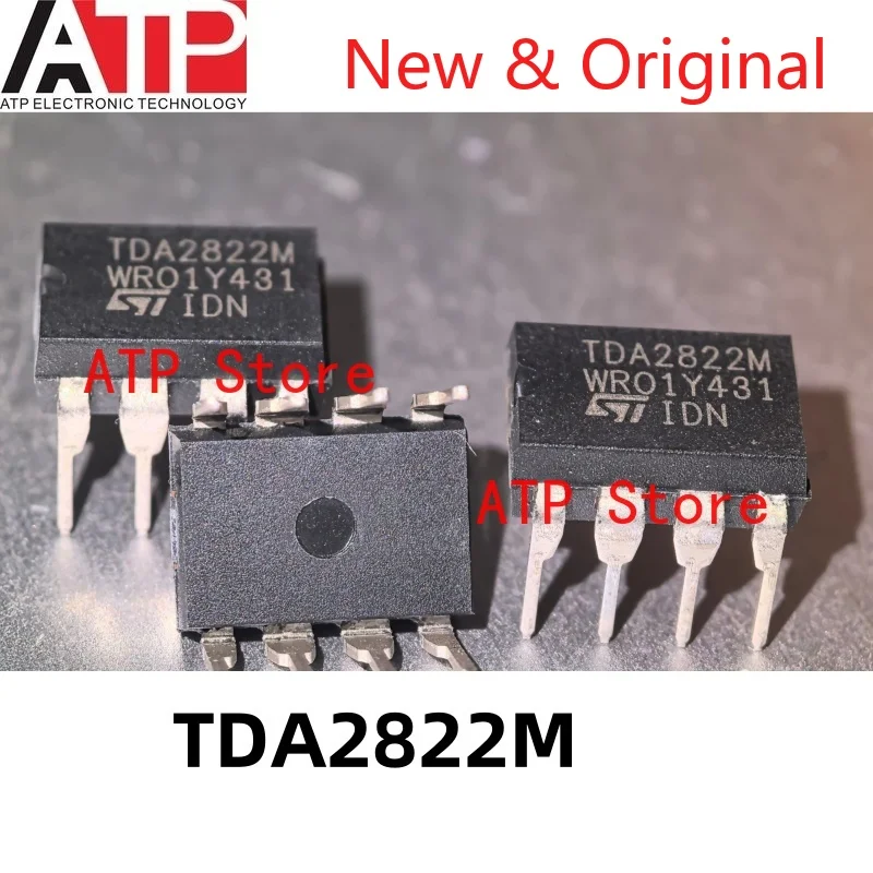 

10PCS TDA2822M DIP-8 TDA2822 Original spot inventory
