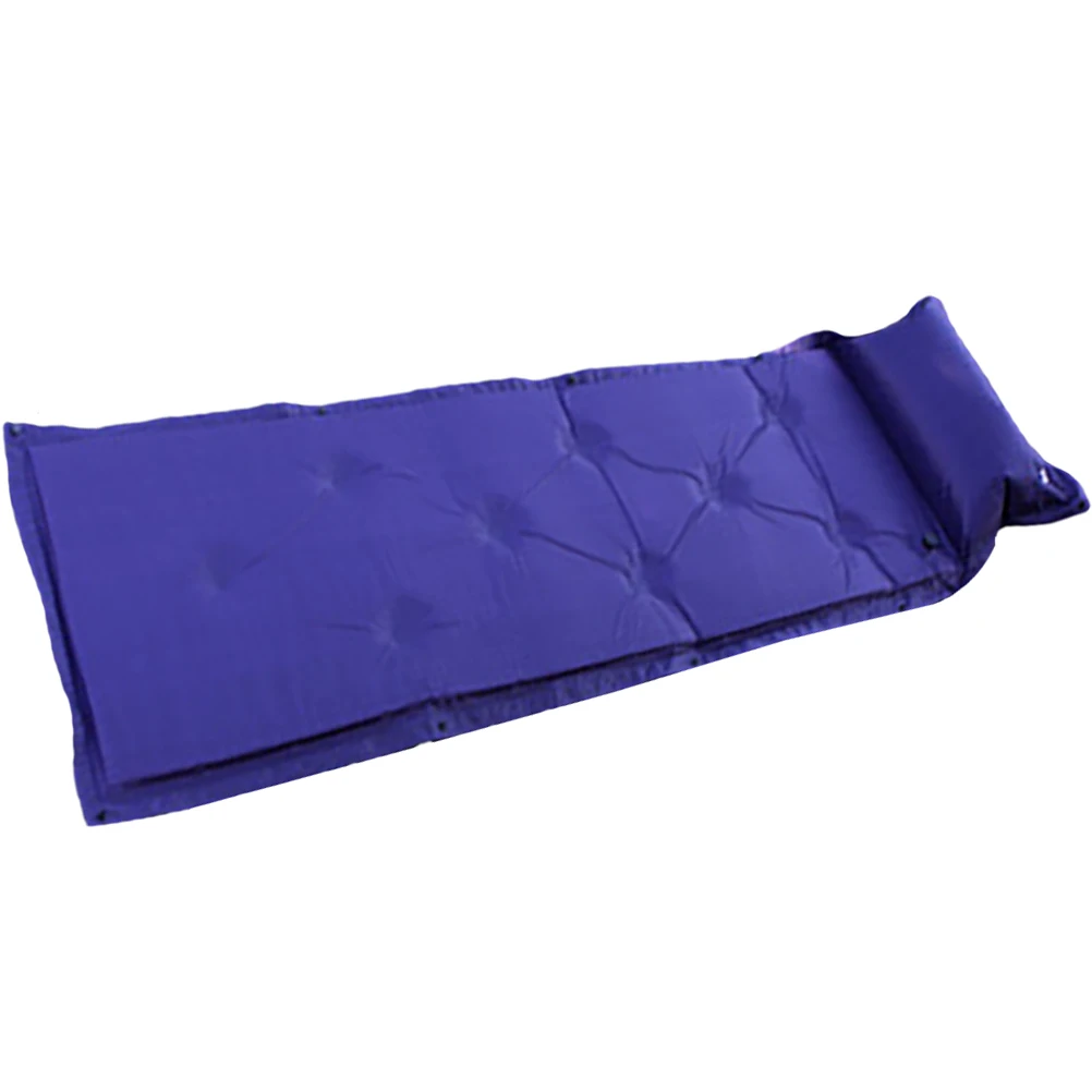 

Portable 190T Polyester PVC Inflatable Sleeping Mat for Camping Hiking Beach Outdoor Air Mattress Travel Backpacking Pad