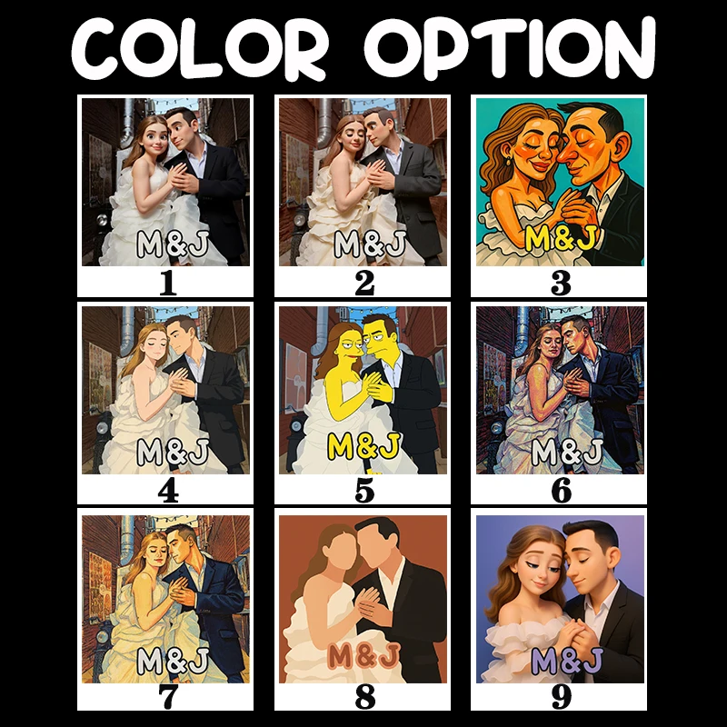 عشاق مخصص صور ووتش DIY صورة شعار ساعات الكوارتز طباعة صورة على ساعة معدنية الطلب أبدا تتلاشى هدية فريدة للأزواج #3