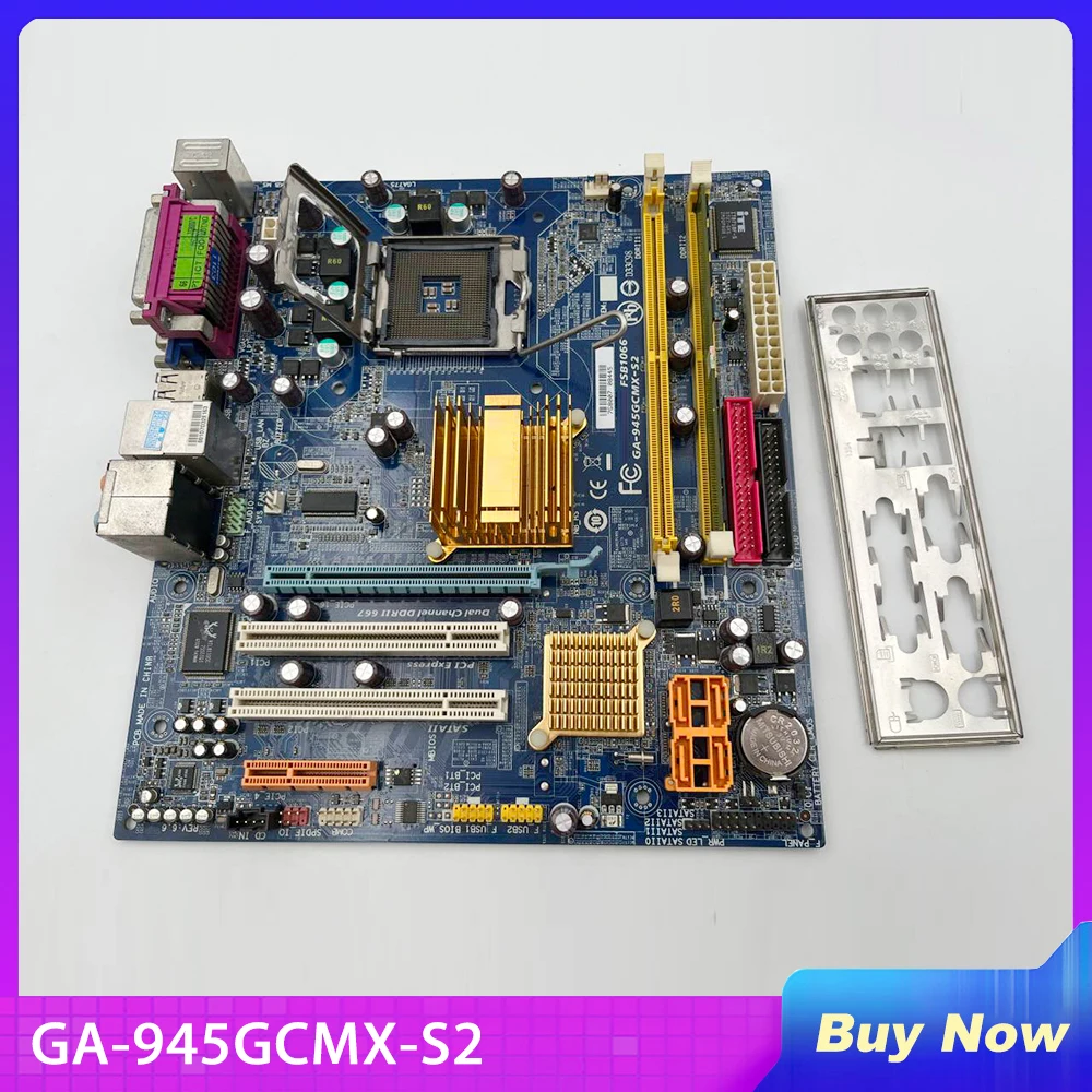 For Giga-byte Desktop Motherboard GA-945GCMX-S2