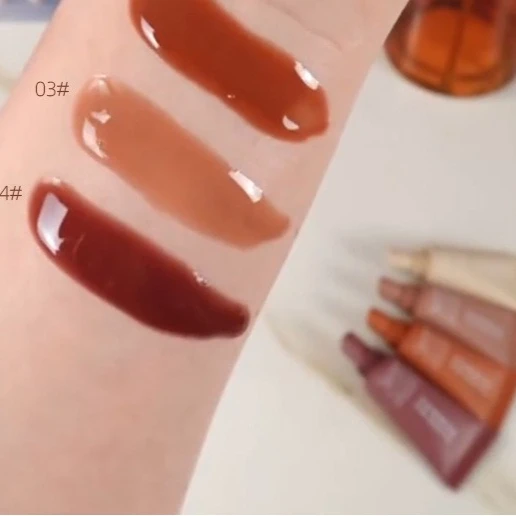 Zestaw do pielęgnacji ust 4-częściowy, nawilżająca pomadka, nawilżająca pomadka, nawilżająca maska do ust, kolorowy błyszczyk do ust, redukcja zmarszczek wokół ust