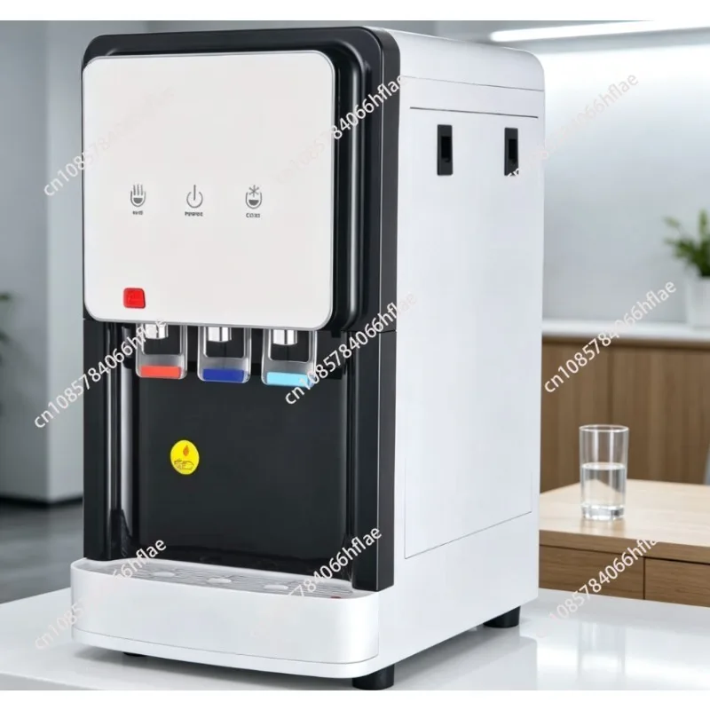 75G RO System Bottom Load Water Dispenser, Compressor Cooling Plastic Water Cooler for Hotel Commercial Use