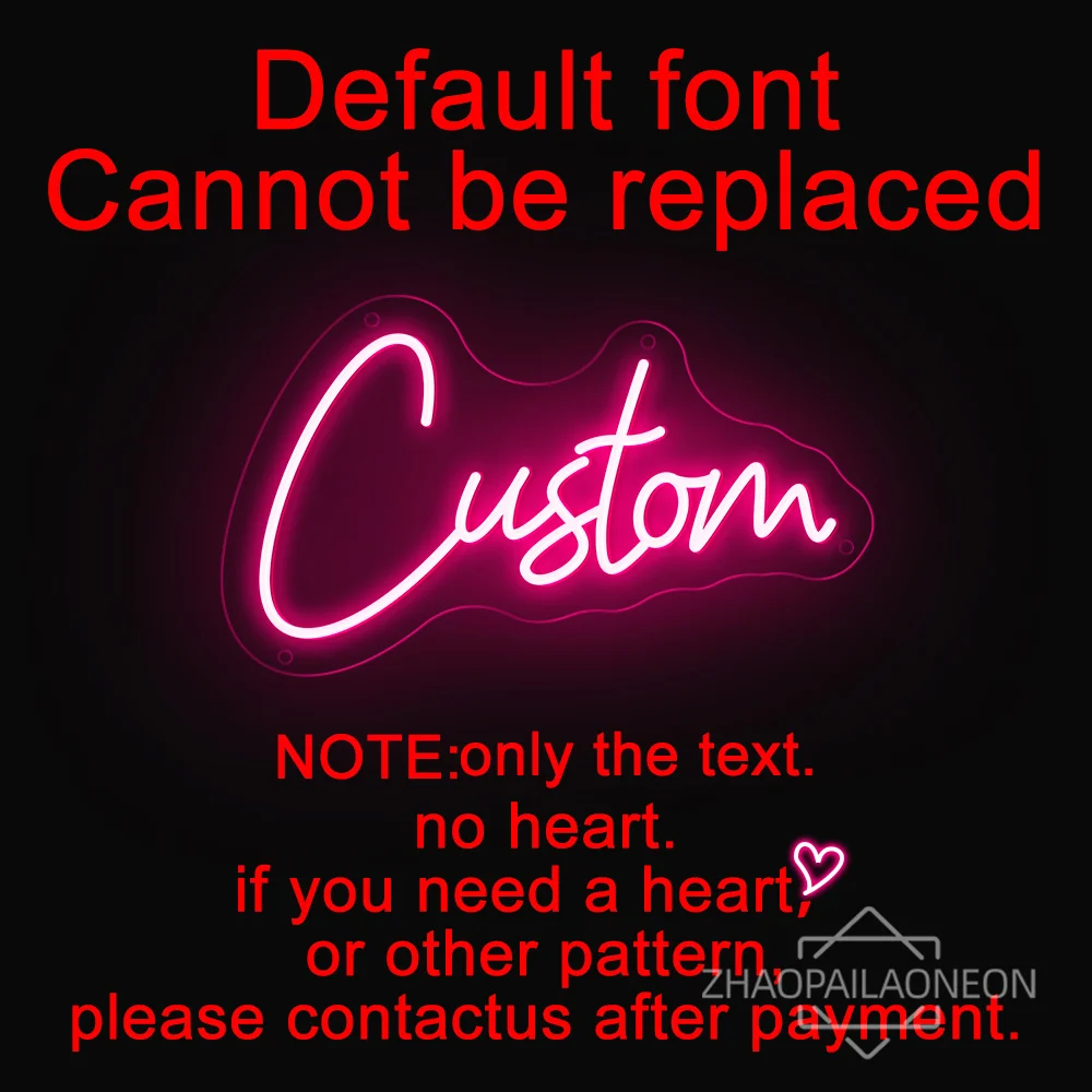 Aangepaste Led Naam Neon Sign Gepersonaliseerde Bruiloft Neon LED Verlichting Kamer Muur Decor Aangepaste Naam Neon Borden Slaapkamer Woondecoratie