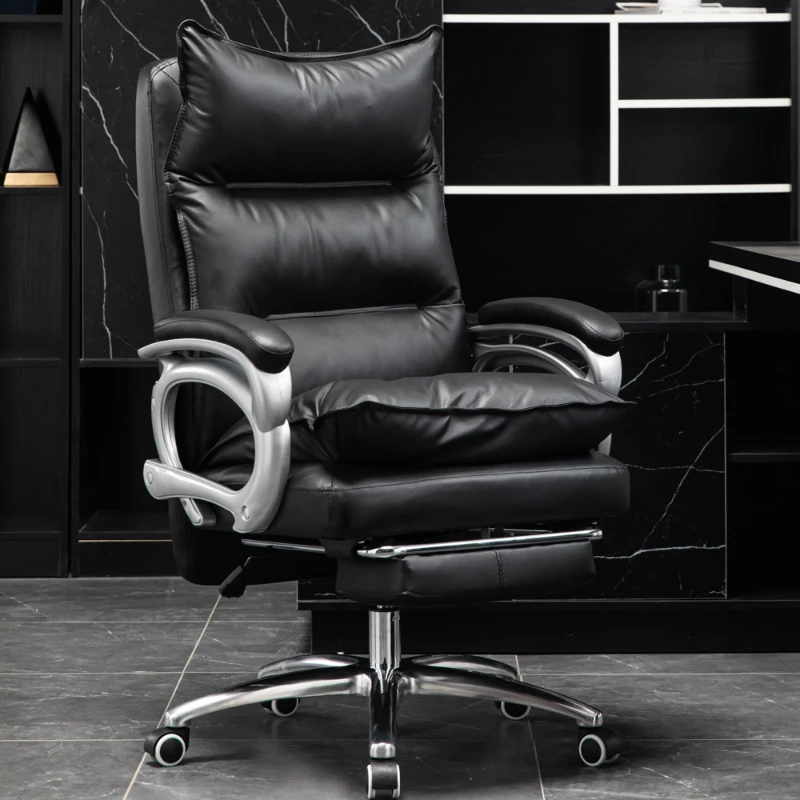 

Luxurious Leather Office Chair Massage Comfort Home Boss Gaming Chair Vanity Living Room Sillas De Oficina Office Furniture Girl