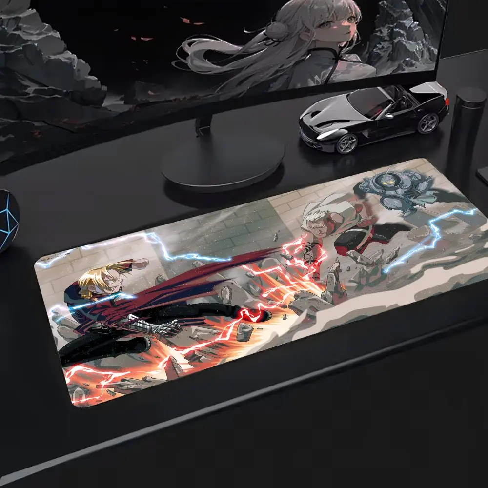 Fullmetal Alchemist Mouse Pad Oversized Mouse Mat, Extended Gaming Surface, Non-Slip Backing, Perfect for Desk Use