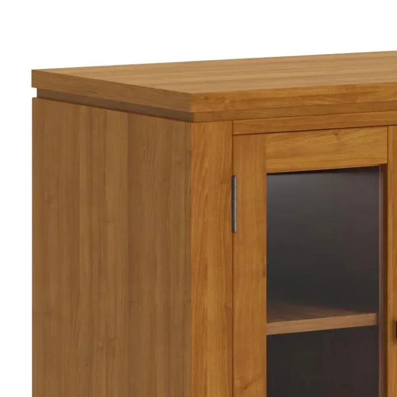 Metropolitan 72-inch wide light gold-brown TV media stand