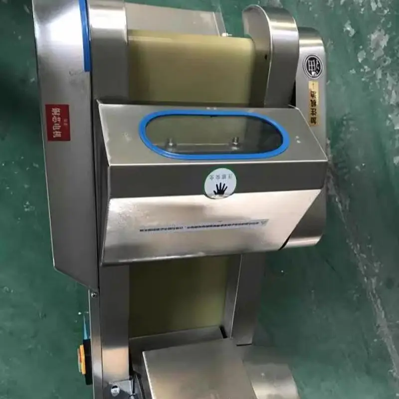 Upgrade Meat Slicer Commercial Electric flesh Slicing Machine Automatic Vegetable Cutter Dicing Maker