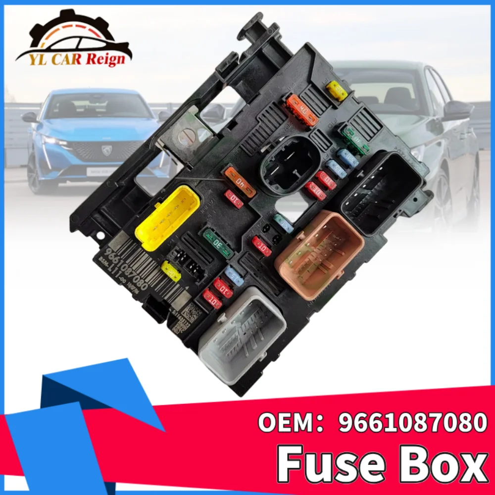 For Peugeot 207 307 Citroen C4 Genuine Original Refurbished Tested Fuse Box BSM L11 9661087080 9661708280 9664826080 9664055780