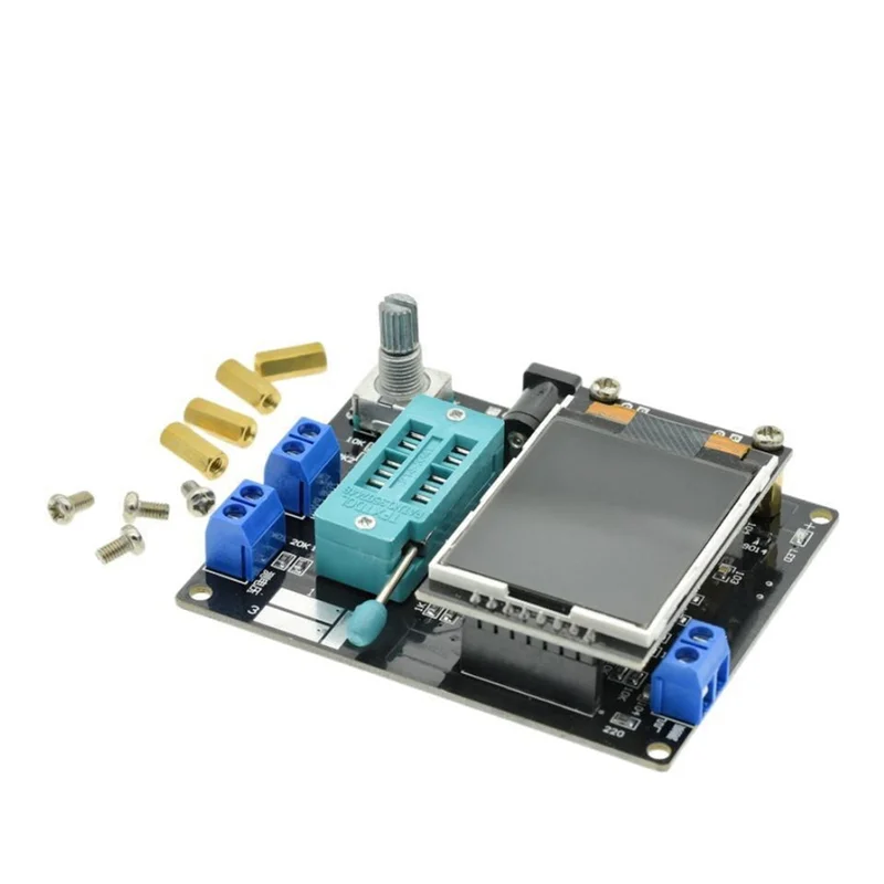 M11K-PWM Square Wave Signal Generator GM328A Transistor Tester With Full Color Screen Graphic Display