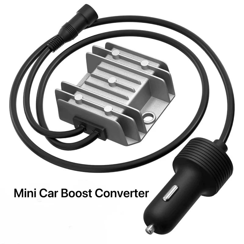 Mini car charger Mini cable Car adapter Power cord 12-24V boost 30V 3.5A converter