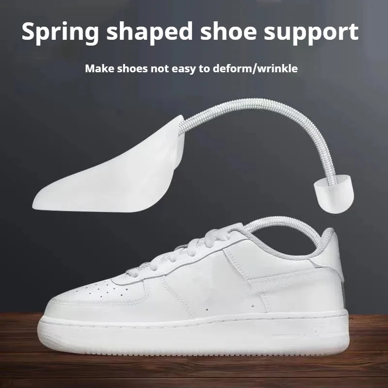 New 1Pair Spring-loaded qualitative shoe stretcher Anti-deformation Inner support Shoes expander Shaping Anti Wrinkle Shoe Lasts