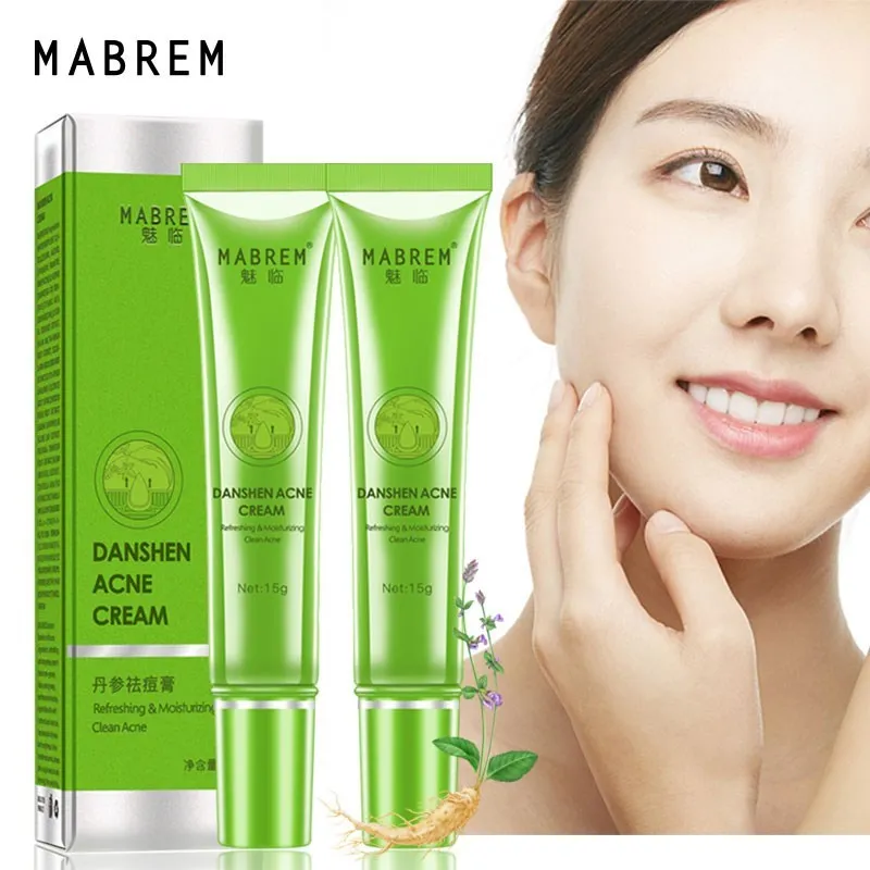 2PCS MABREM Acne cream Spot removal Acne Easy absorb Oil Control beauty beauty health Skin Care Whitening Moisturizing Face