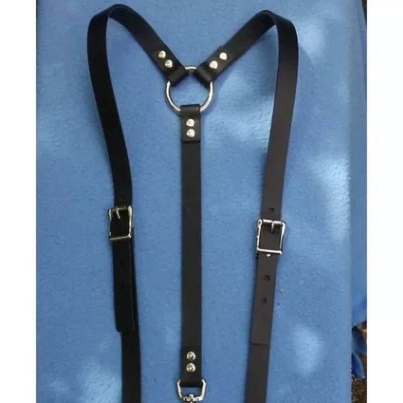 ยุคกลาง Renaissance ผู้ชาย Suspender Vintage Braces Gothic Punk กางเกงยีนส์สายแขวนเข็มขัดชุดคอสเพลย์ผู้หญิงอุปกรณ์เสริม