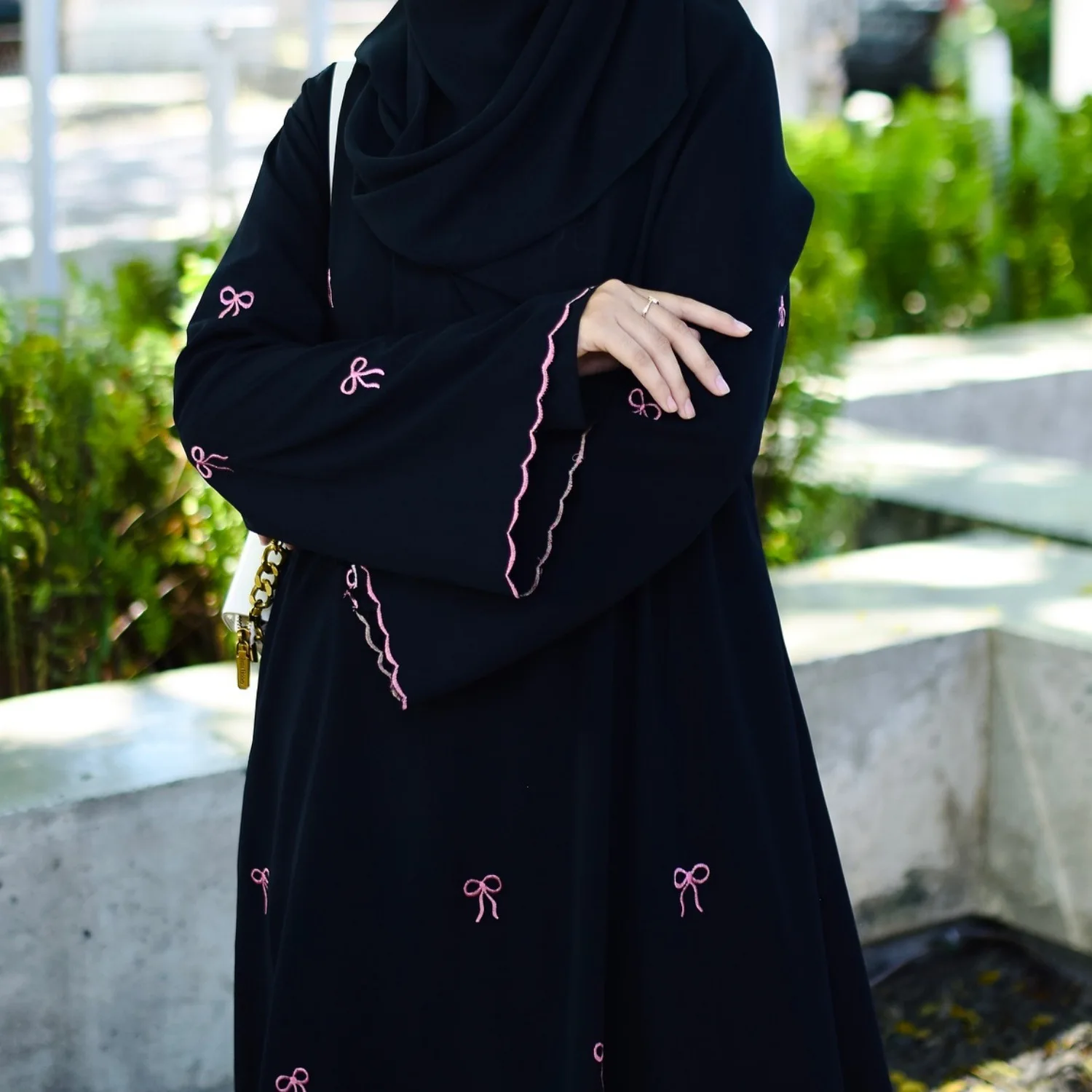 Papillon broderie Abayas pour femmes dubaï luxe musulman fermé Abaya Robe arabe turc islamique vêtements Ramadan Robe caftan