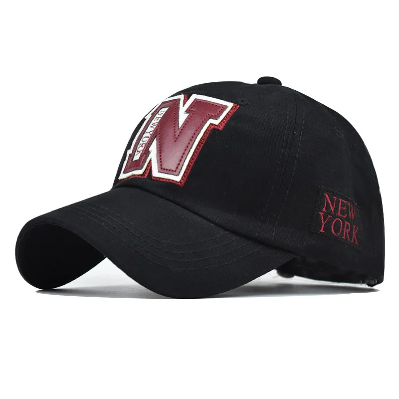 

New NEW YORK Vintage Washed Cotton Baseball Cap D Letter Embroidered Dad Cap