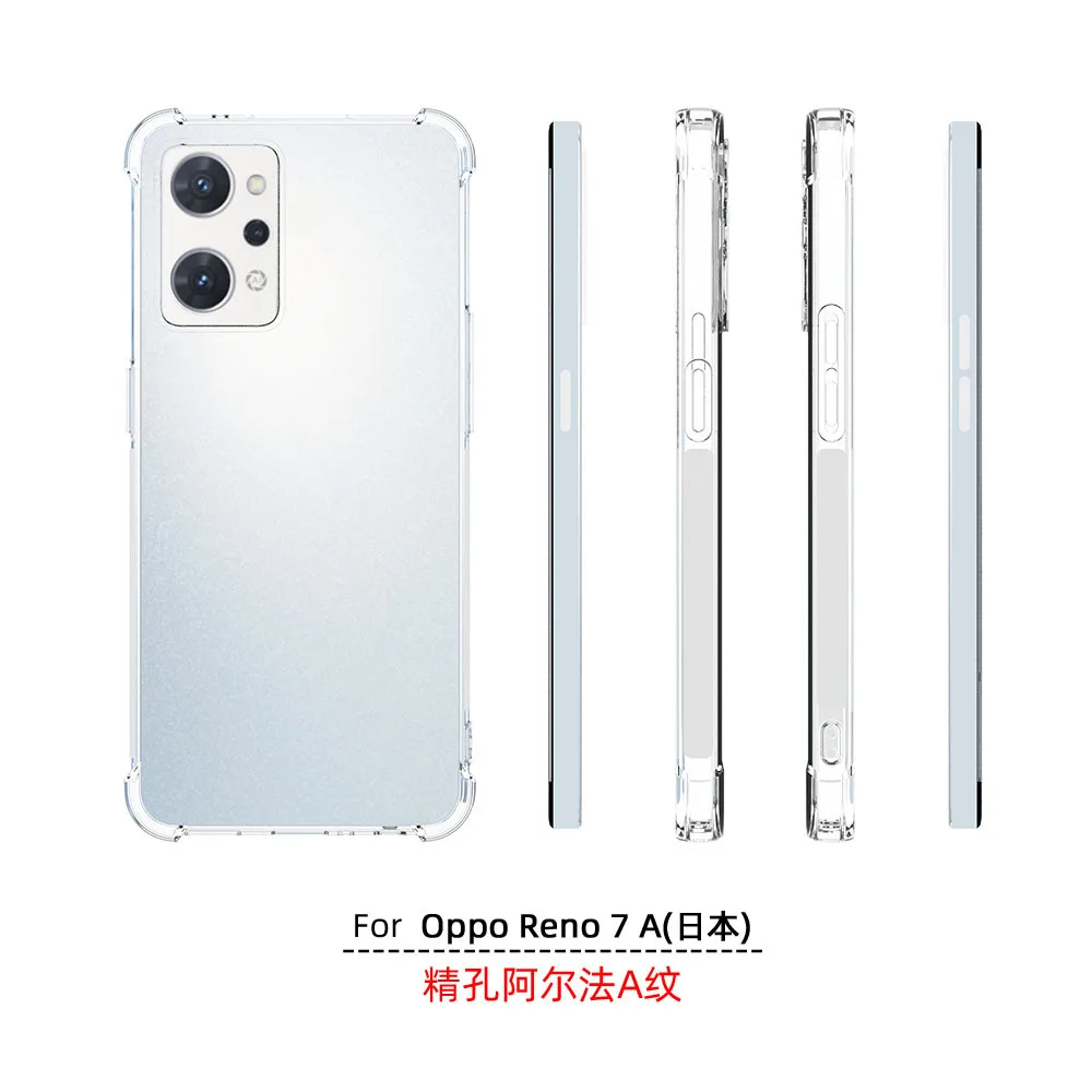 Luftkissen-Schutzhülle für Oppo Reno 3A 5A 7A 9A 11A 13A 15A Transparente Airbag-Silikon-TPU-Rückabdeckung für Oppo Reno 13A 15A – Detail 17
