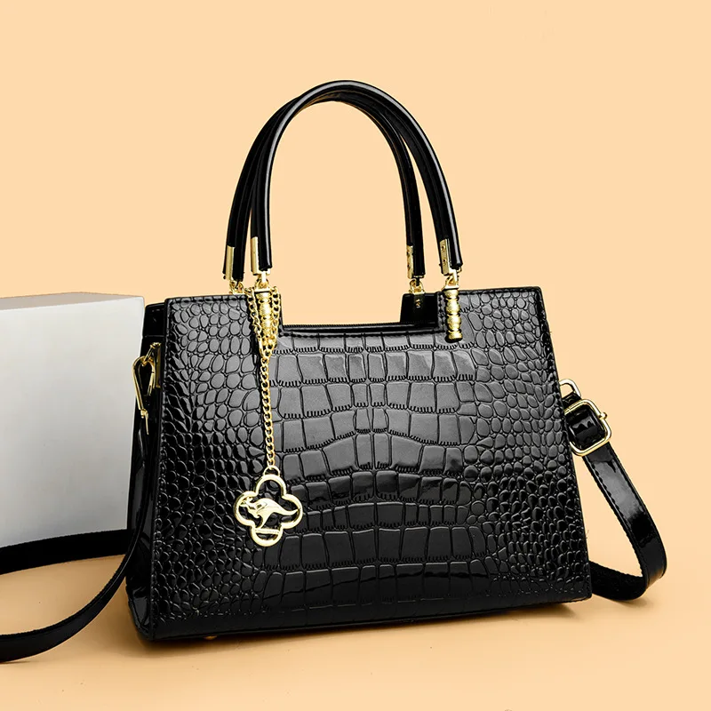 

Модная женская сумка через плечо 2025 года, просторная сумка на плечо, элегантная женская сумка среднего возраста, кошельки и сумки для мам