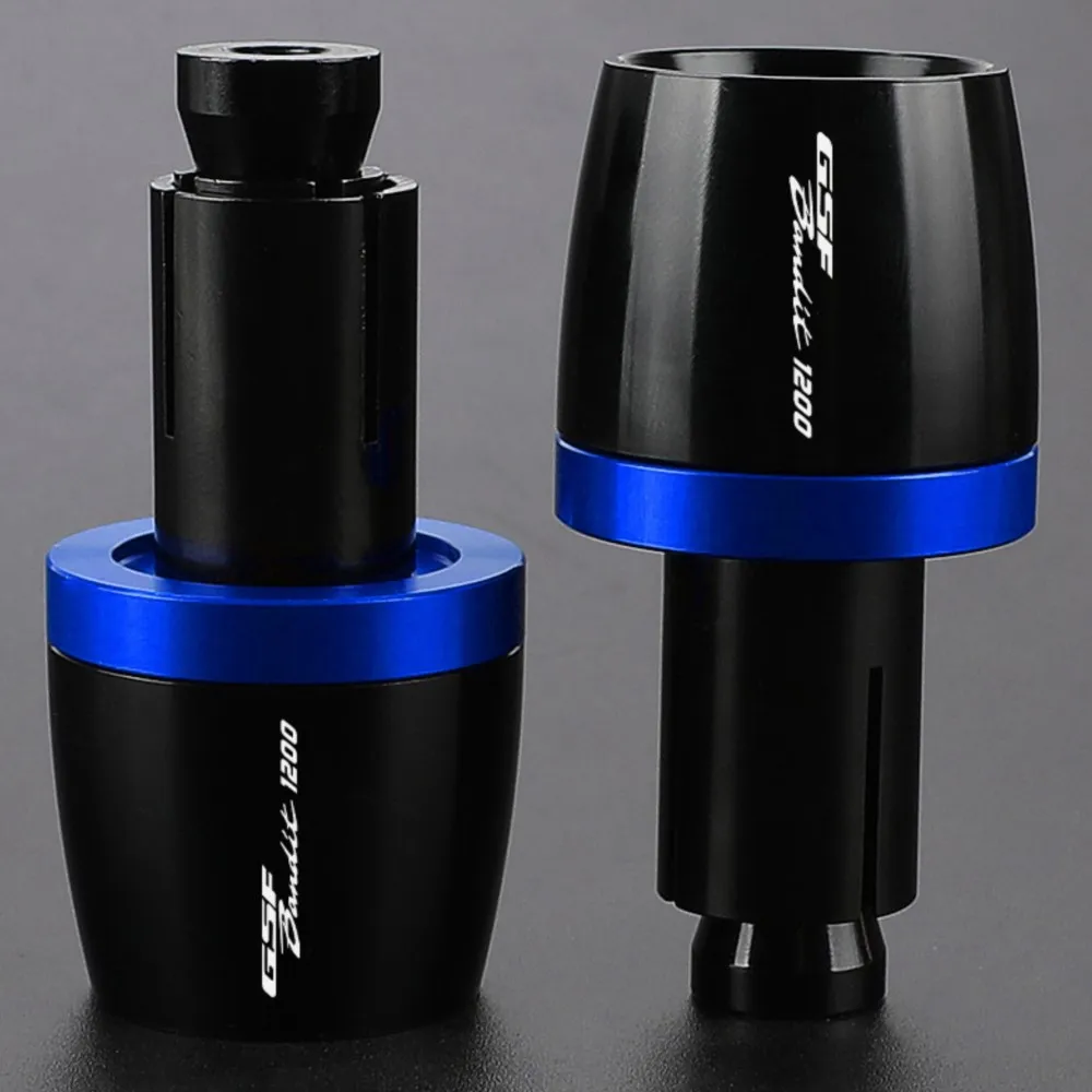

Handlebar Grips Bar Ends For SUZUKI GSF1200BANDIT 1996-2006 2005 2004 2003 2002 Universal Cap Counterweight Plug Slide 2001 2000