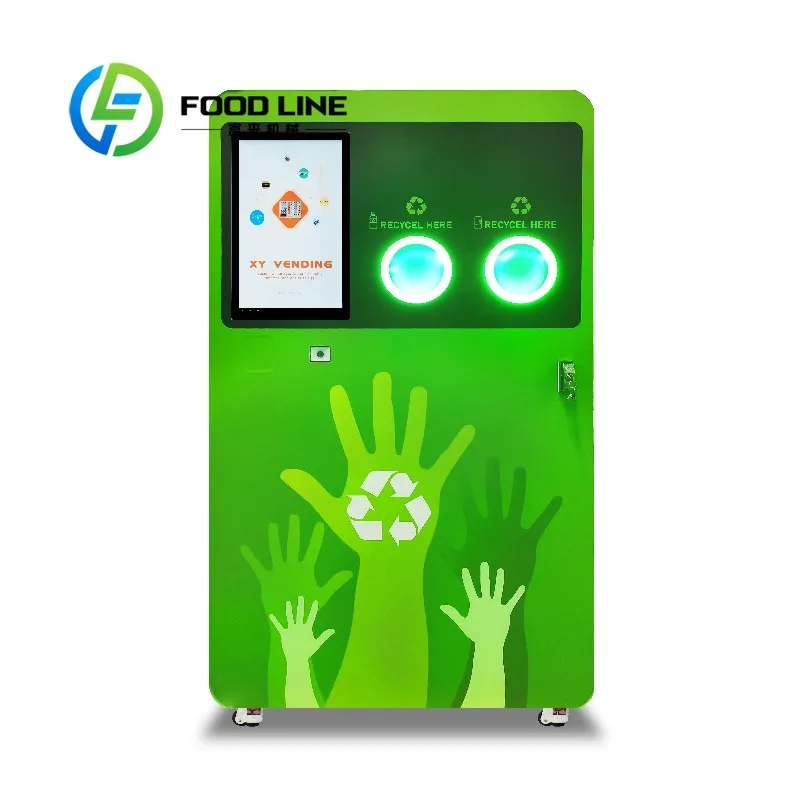 Customize  2025 New Reverse Vending Machine With 21.5-inch Touch Screen That Can Display The Operation Process.