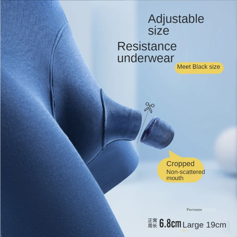 

Open Hole Briefs Bullet foreskin resistance underwear separation silicone ring friction foreskin male ice wire overlength Sexy