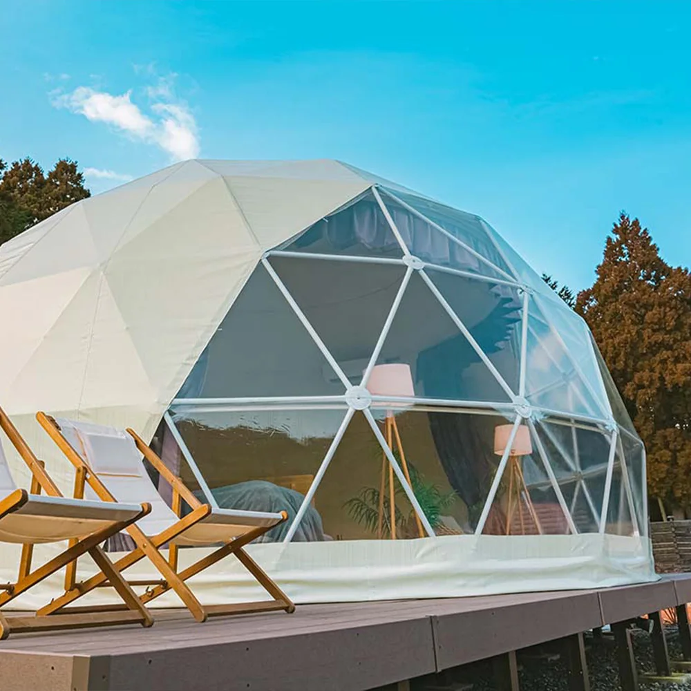 All-Season Insulation Desert Round Dome Tent House for Theme Activities Product Launches Scenic Area Resort Cocktail Bars