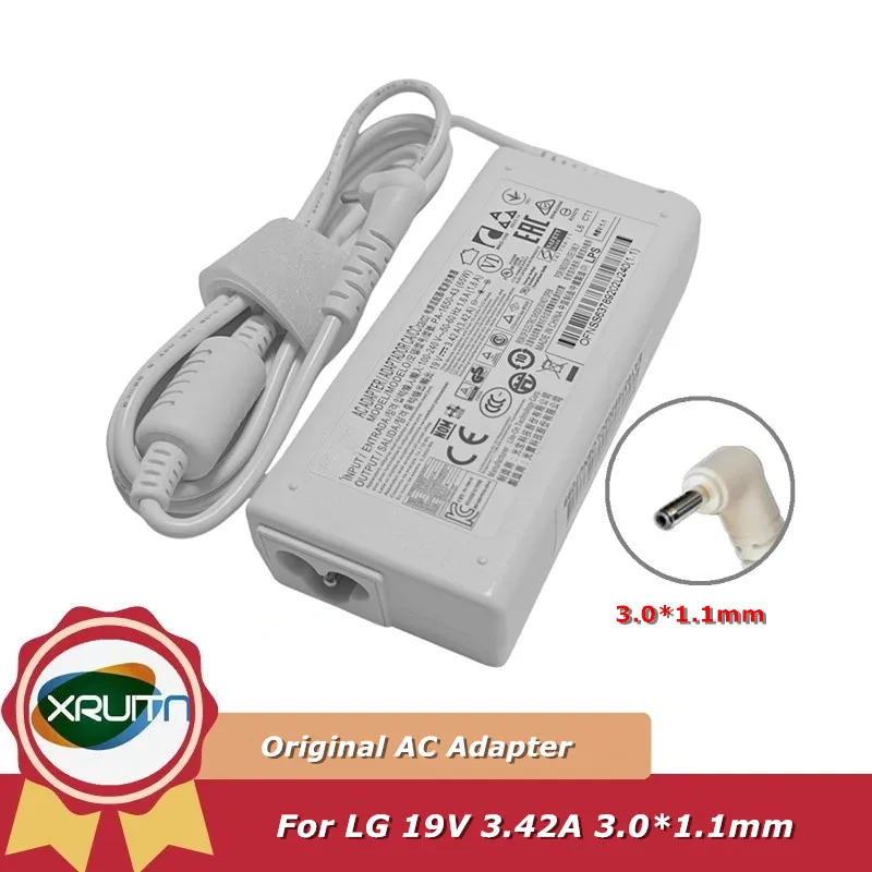 

PA-1650-43 Оригинальный адаптер переменного тока для LG Gram 15Z970 14Z980C 17Z970 13Z990, зарядное устройство WA-48B19FS DA-48F19 ADS-48MS-19-2, блок питания