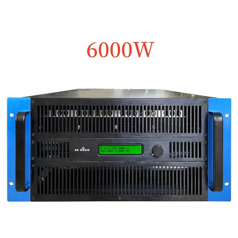 Long Range 87.5-108mhz 6000W Fm Transmitter 6KW