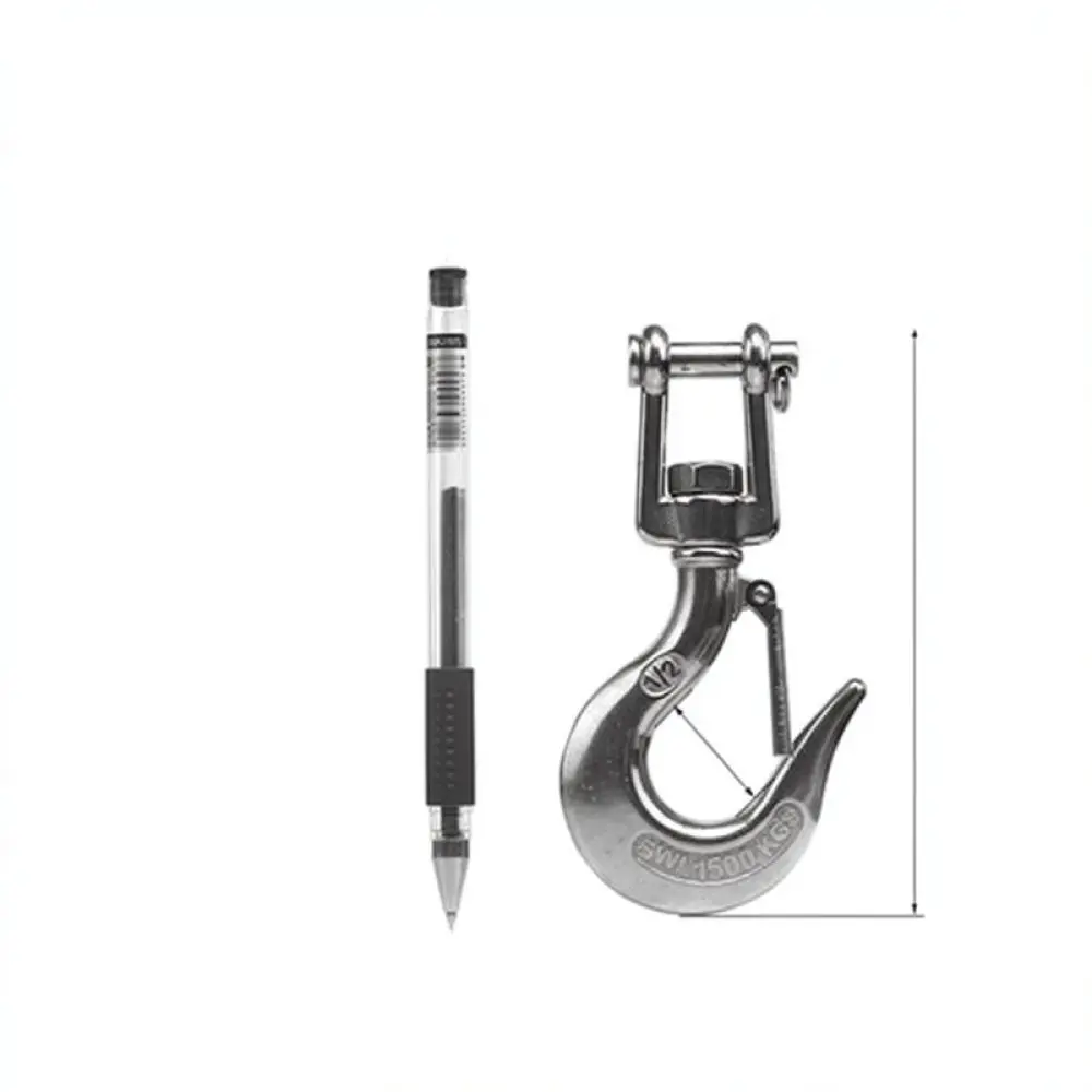 Heavy Duty American Swivel Hook 304 Stainless Steel Eye Rigging Connector For Industrial Crane Load Lifting Gear