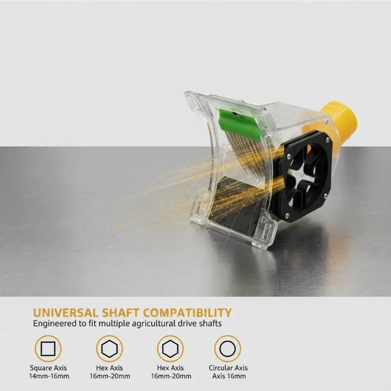 Agricultural Seeder Fertilizer Box Clear Metering Distributor Easy to Clean for Home Vegetable Sowing Work