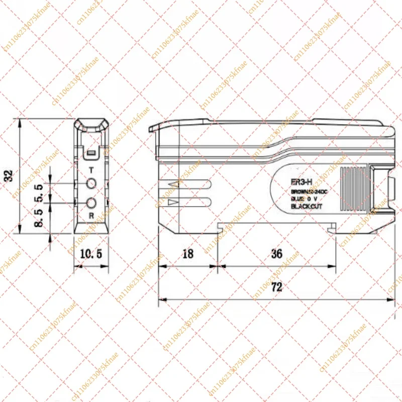 High-Precision Crimping Detection Replacement for Keyence NA11 Series, Fast Response