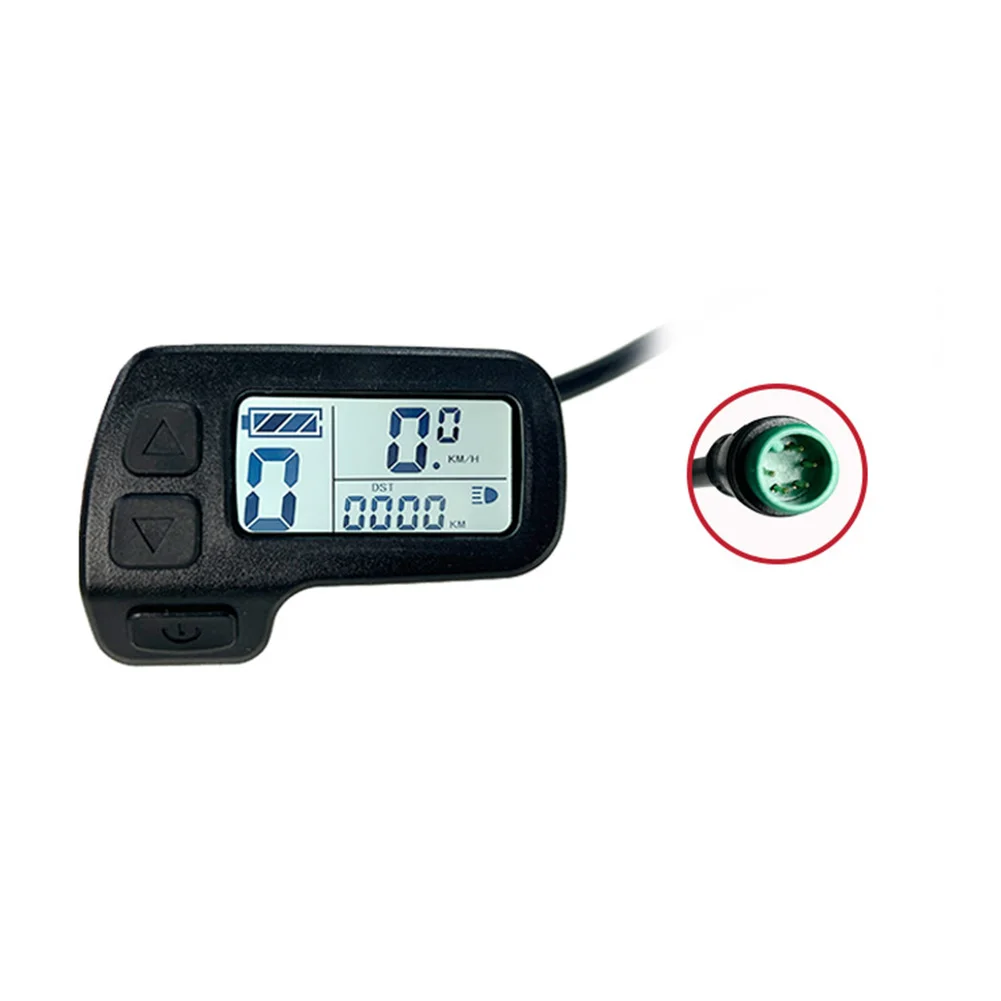 AliExpress NONE Waterproof Electric Bicycle LCD Display 36V 48V Instrument Panel for KT LCD11 with 5 Pin Connector for KT Controllers