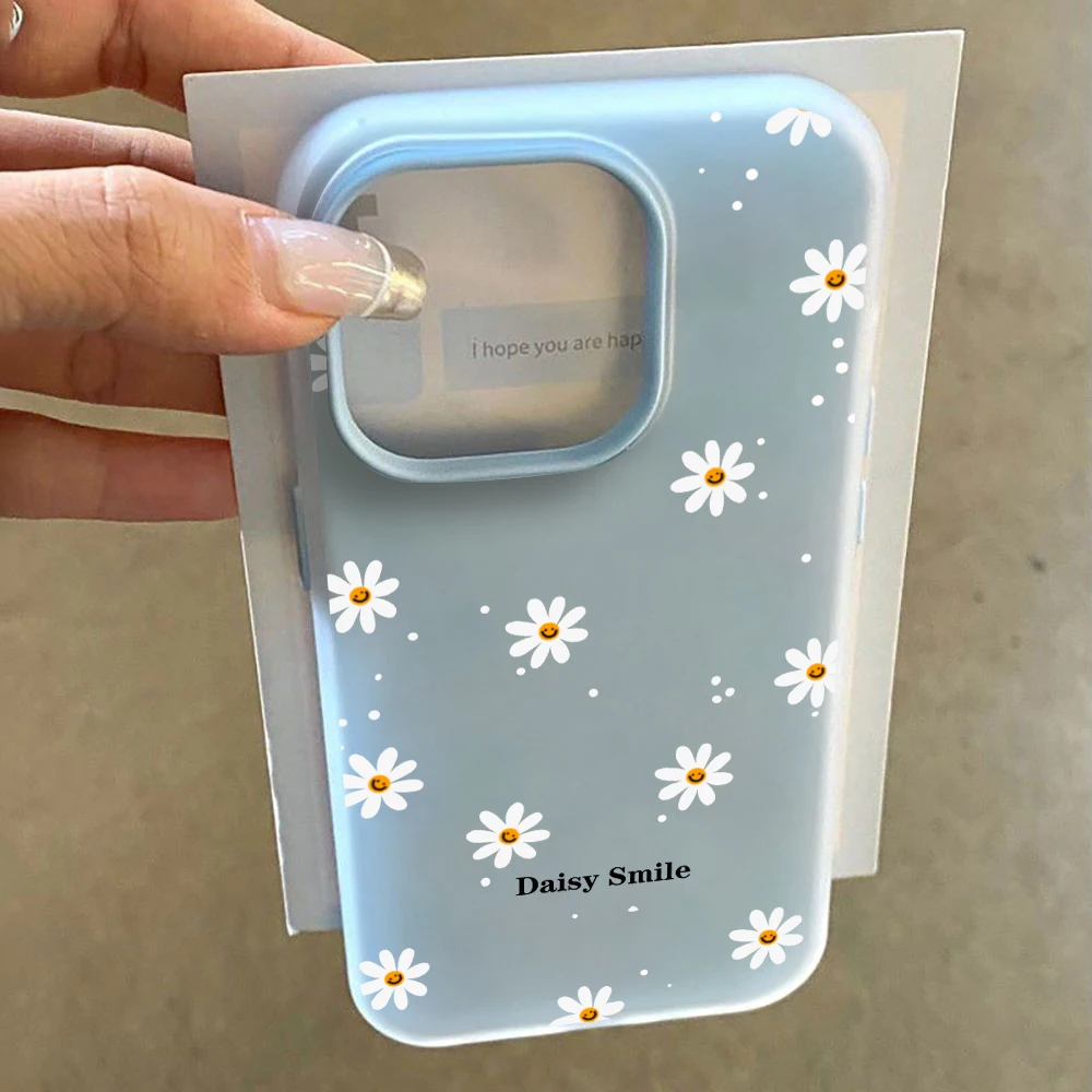Für Xiaomi Redmi Note 10 14 13 12 Pro Plus 5G 11 Hülle Gänseblümchen Blumen Bonbonfarben Hüllen Für Redmi 12 13C 14C Stoßfeste Abdeckung – Detail 3