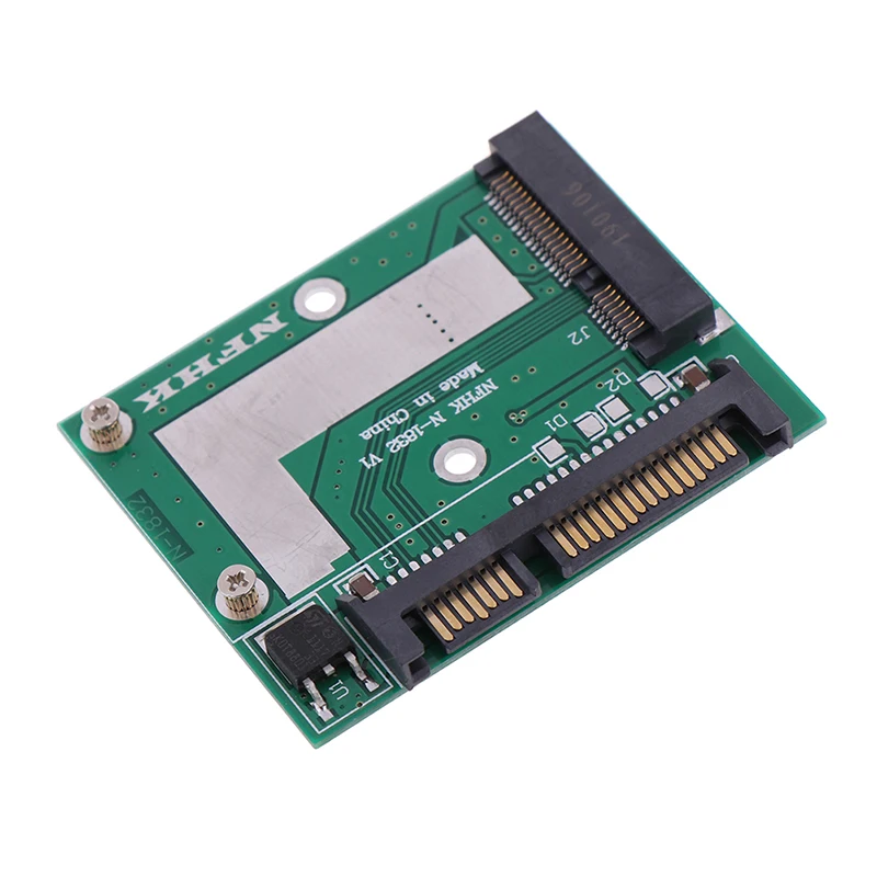 MSATA SSD vers 2.5, adaptateur SATA 6.0gps, carte convertisseur, carte technique Mini Pcie SSD