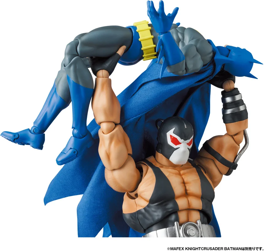 Mafex Bane Figure Batman: Knightfall Batman And Bane Action Figure Original 1/12  Anime Figures Model Dolls Kid Gifts