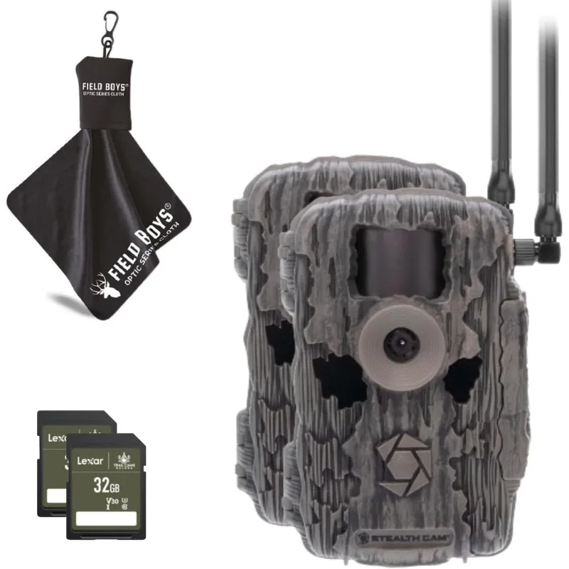 

Stealth Cam Fusion MAX Dual Sim 36MP Photo & 1080P HD Video 0.35 Sec Trigger Speed, App-Controlled Hunting Cellular Trail Camera