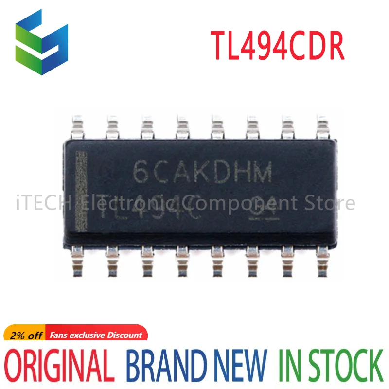 

Набор микросхем TL494CDR TL494CD TL494C TL494 Sop-16, 10 шт., 100% новый