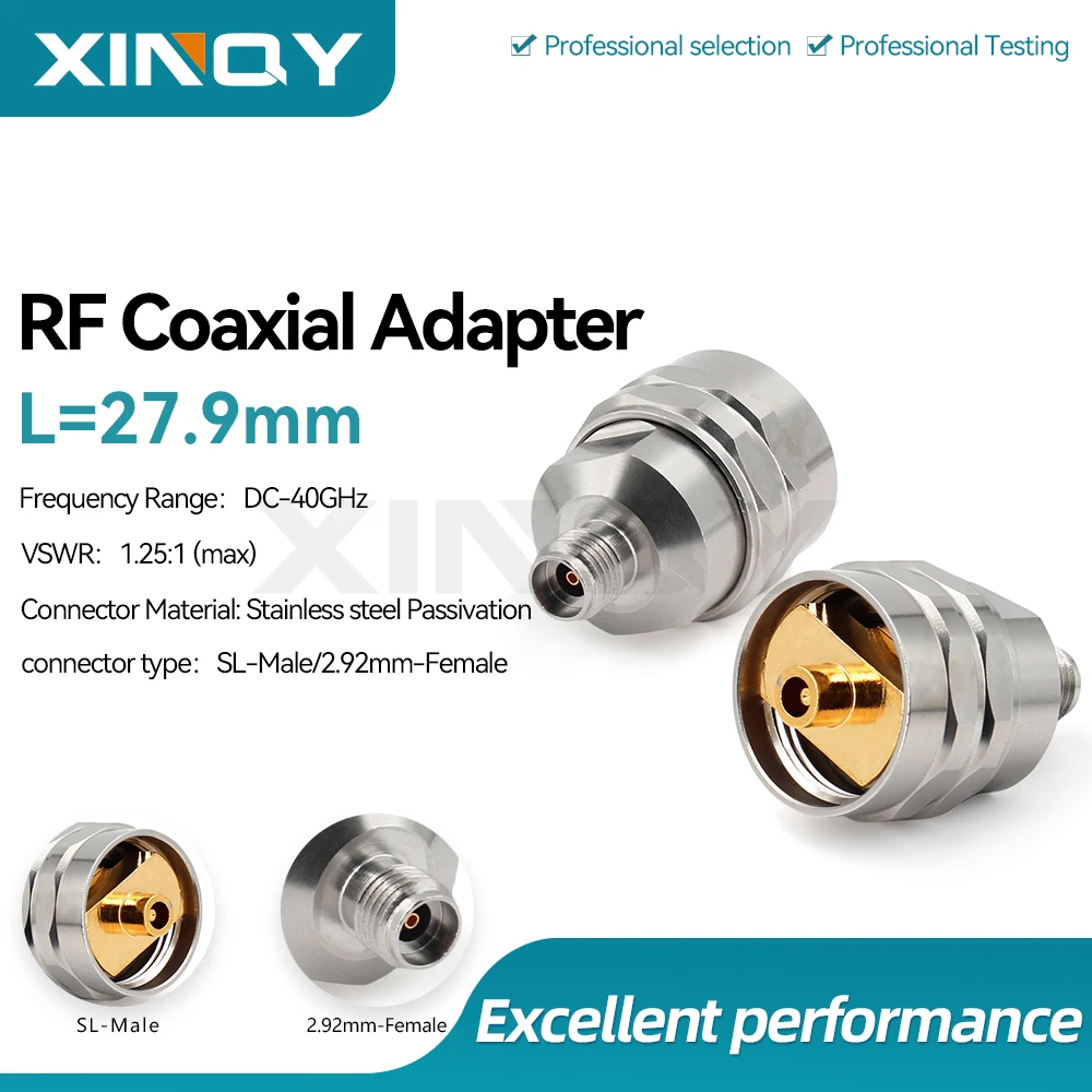 XINQY R & S Rohde & Schwarz Signal Source SL To 2.92mm Adapter, Spectrum Meter FSV Converter