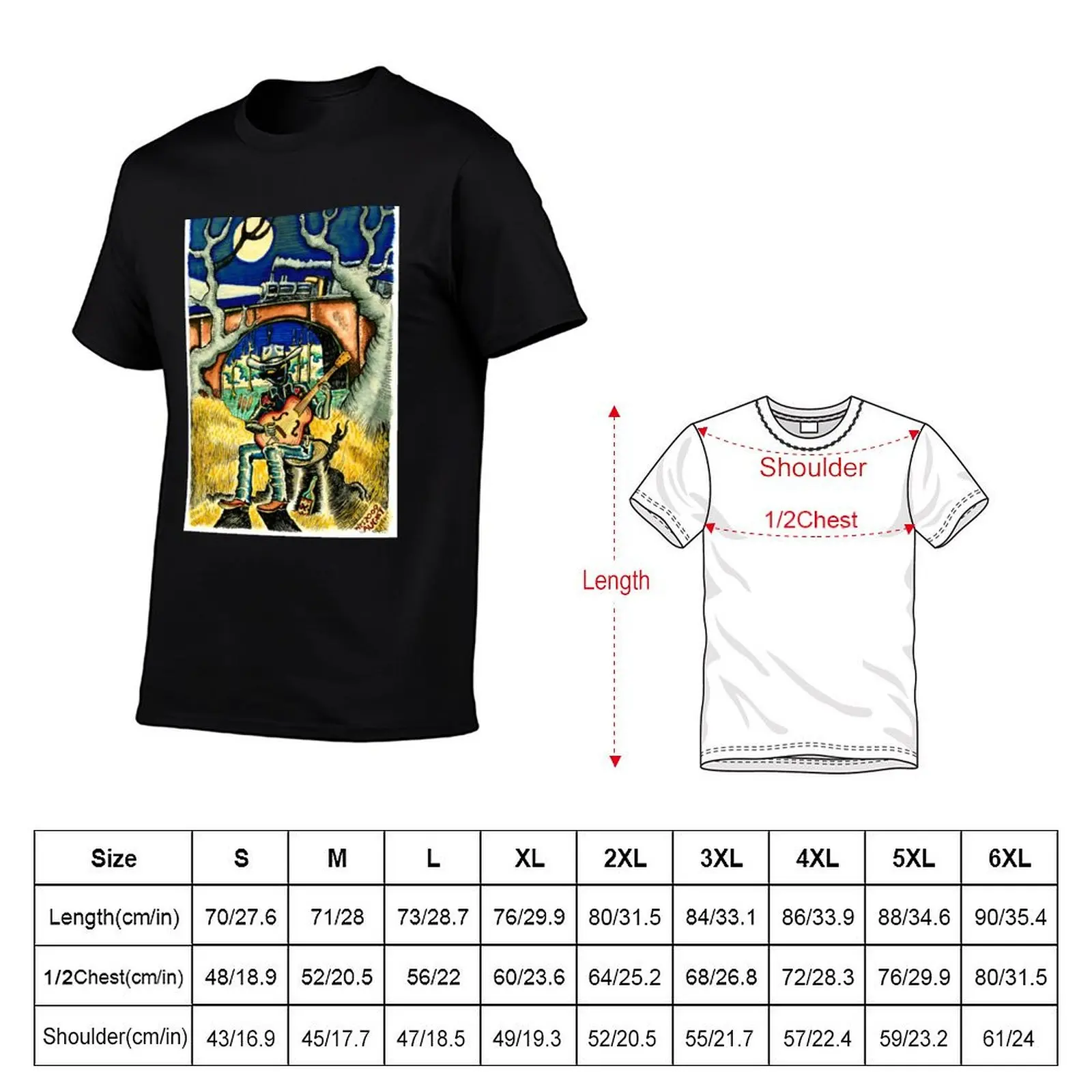 Hank Williams Ramblin Man T-Shirt Plus Size Basic Short Sleeve Top