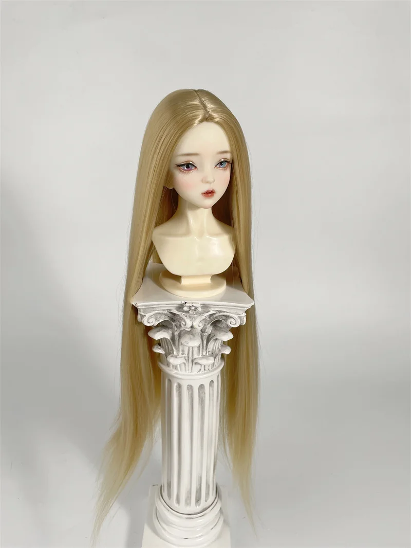 Bjd Wig Soft Silk Split Simulation Antique Style 1/3 1/4 1/6 Long Hair Rough Factory Spot Quick Hair