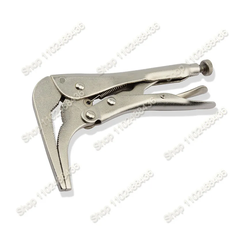 

1pc Vice Grip Plier Wrench 90 Bent Nose Locking Pliers Crimping Steel