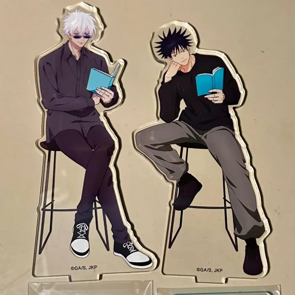 

Anime Jujutsu Kaisen Satoru Gojo Fushiguro Megumi Cosplay Acrylic Book Series Tabletop Decoration Standing Sign Ambitus