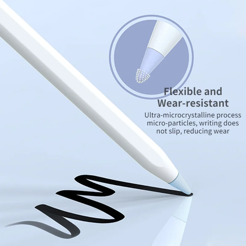 【Fast Ship】5Pcs Pencil Tip Case Compatible For App Pencil Gen 1/2 Tip Case Cover Stylus Pen Nib Sleeve Silicone Protector